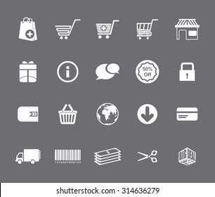 Shopping Icon Set 