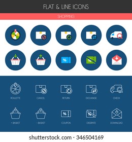 Shopping Icon Set