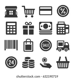 Shopping Icon Set