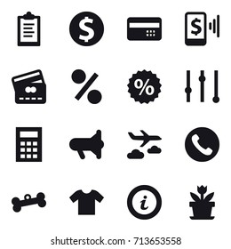 shopping icon set