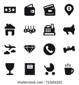 shopping icon set