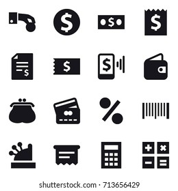 shopping icon set
