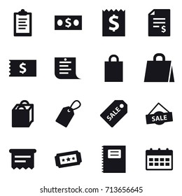 shopping icon set