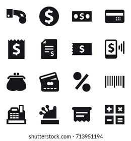 shopping icon set