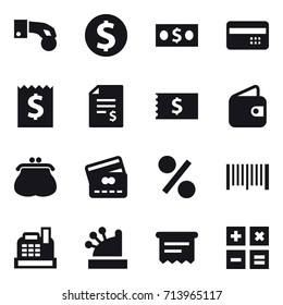 shopping icon set