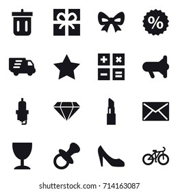 shopping icon set