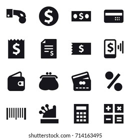 shopping icon set
