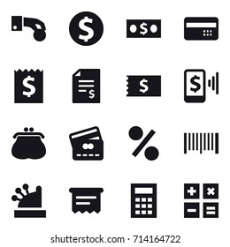 shopping icon set
