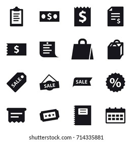 shopping icon set