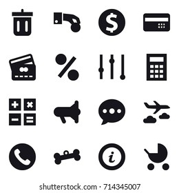 shopping icon set