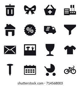 shopping icon set