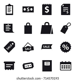 shopping icon set