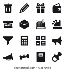 shopping icon set