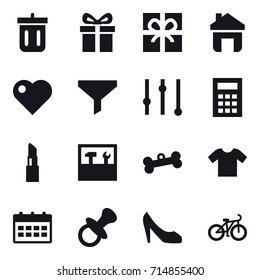shopping icon set