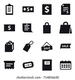 shopping icon set