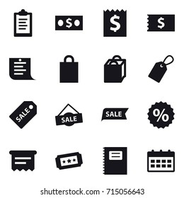 shopping icon set