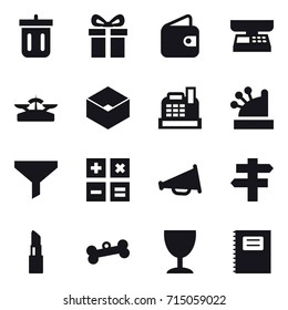 shopping icon set