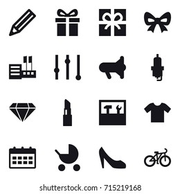 shopping icon set