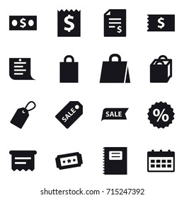 shopping icon set