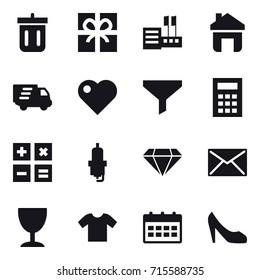 shopping icon set