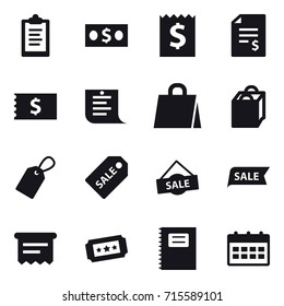 shopping icon set