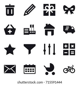 shopping icon set