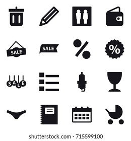 shopping icon set