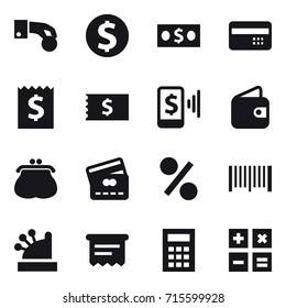 shopping icon set