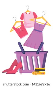 Shopping icon set design vector illustration