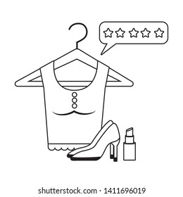 Shopping icon set design vector illustration