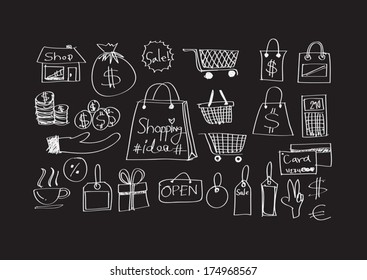 Shopping Icon Set idea design 