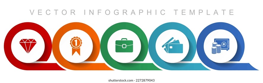 Shopping icon set, miscellaneous icons such as diamond, badge, case, credit card and money for webdesign and mobile applications, flat design infographic vector template in eps 10