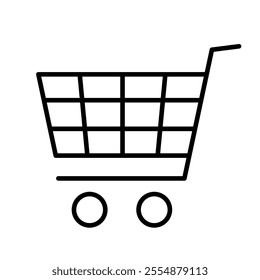 Shopping icon set. Vector illustration.