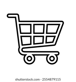 Shopping icon set. Vector illustration.