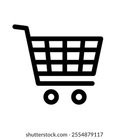 Shopping icon set. Vector illustration.