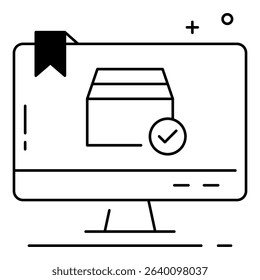 shopping icon, simple design, vector illustration