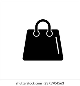 Shopping icon stock vector illustration