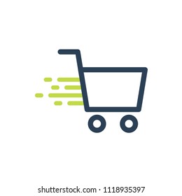 Shopping icon vector