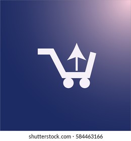 Shopping icon vector