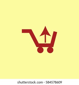 Shopping icon vector