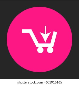 Shopping icon vector