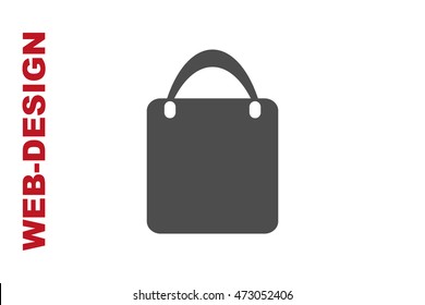 Shopping Icon Vector, author portfolio web-design