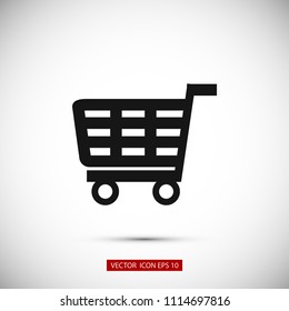 Shopping icon vector, Vector EPS 10 illustration style