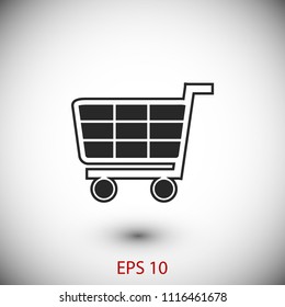 Shopping icon, Vector EPS 10 illustration style
