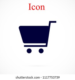 Shopping icon, Vector EPS 10 illustration style