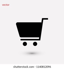Shopping icon, Vector EPS 10 illustration style