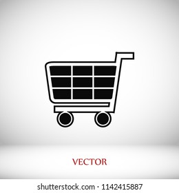 Shopping icon, Vector EPS 10 illustration style