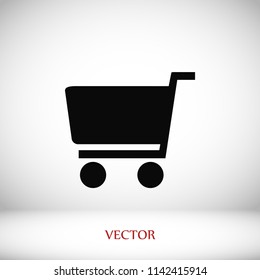 Shopping icon, Vector EPS 10 illustration style