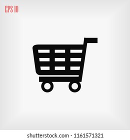 Shopping icon vector, Vector EPS 10 illustration style