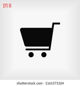 Shopping icon, Vector EPS 10 illustration style